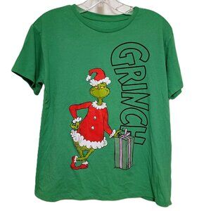 EUC: Boys' Mad Engine Global sz XL Green, Dr. Seuss The Grinch Graphic T-Shirt